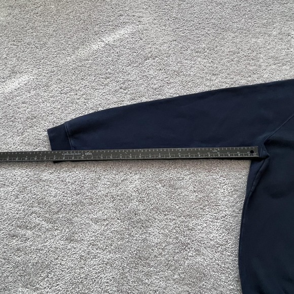 French Disorder Sweatshirt Mens Medium Navy Frenchy Rainbow Graphic Pullover - Picture 14 of 15